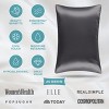 1 Pc 100% Mulberry Silk Pillowcase for Hair and Skin, 19 Momme Silk - Bare Home - 4 of 4