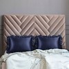 PiccoCasa Satin Retro Luxury Silky with Ruffle Envelope Closure Pillowcases 2 Pcs - 2 of 4