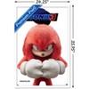 Trends International Sonic The Hedgehog 3 - Knuckles Feature Series Framed Wall Poster Prints - 3 of 4