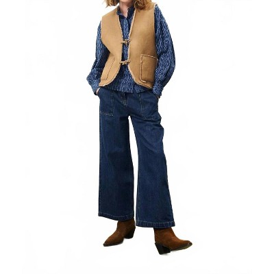 Women's Banel Reversible Toggle Waistcoat Vest - FRNCH