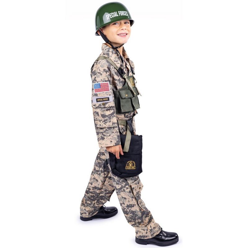 Dress Up America Army Costume for Toddlers – Soldier Costume For Boys and Girls, 2 of 4