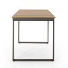 Cibola Outdoor Aluminum Rectangle Dining Table - Natural/Gray - Christopher Knight Home: UV & Water-Resistant, Seats 4 - 3 of 4