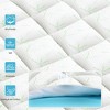 JANSNO Gel Memory Foam Mattress Pad with 2" Cooling Top & 2" Support Layer, Medium Firm - 4 of 4