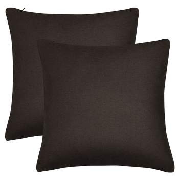 PiccoCasa Waterproof Decors Cushion Sofa Throw Pillow Covers 2 Pcs