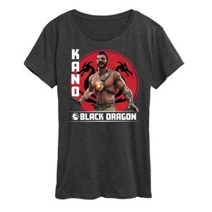 Women's - Mortal Kombat - Kano Black Dragon Short Sleeve Graphic T-Shirt - 1 of 4