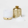 200ml Metal Flower Cutout Color-Changing Oil Diffuser Gold - Opalhouse™ - image 3 of 4
