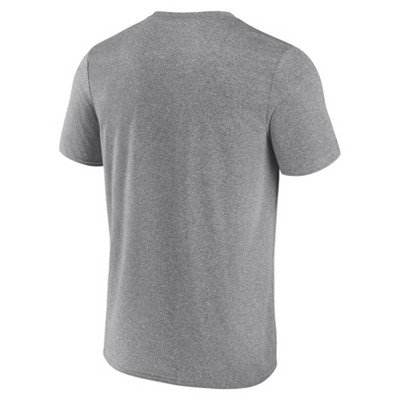 MLB Miami Marlins Men's Gray Short Sleeve T-Shirt