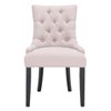Harlow 19" H Tufted Ring Chair With Nail Head Trim (Set of 2) - MCR4716 - Safavieh Couture - 2 of 4