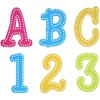 Sparkle and Bash 144-Count Alphabet Letters and Numbers Cutouts for Classroom Bulletin Board, Assorted Colors - 3 of 4