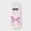 Women's 2pk Cozy Liner Socks - 4-10 - 2 of 3