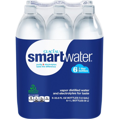 33.8 fl. oz. Smartwater Nutrient-Enhanced Water Bottle 786162338006 - The  Home Depot