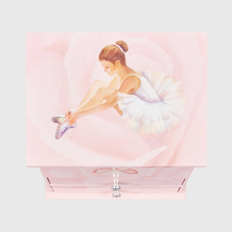 Mele &#38; Co. Casey Girls&#39; Musical Ballerina Jewelry Box - Pink, 6 of 11