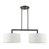 Livex Lighting Meridian 2 - Light Chandelier in  Black Chrome - 2 of 4