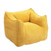 CAVINAS Single Lazy Sofa Bean Bag Chair Comfort Lounger High Back Couch with Footstool for Bedroom - 3 of 4