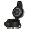 MegaChef 3 Liter Vacuum Insulated Stainless Steel Vacuum Pump Cap Air Pot - 4 of 4