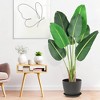 4 Ft/5FT/6FT Bird of Paradise Artificial Plant, Artificial Bird of Paradise Plant,1pack or 2pack - 2 of 4