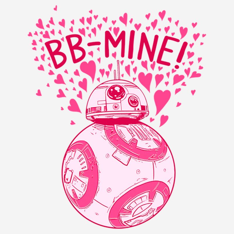Women's Star Wars Valentine's Day BB-Mine T-Shirt, 2 of 5