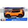 Jeep Renegade Orange Metallic with Black Top "Special Edition" 1/24 Diecast Model Car by Maisto - 2 of 3