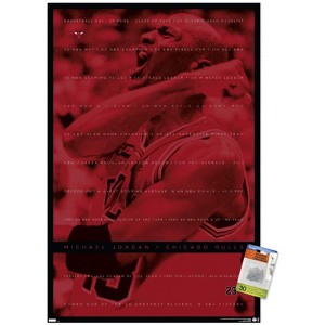 Trends International Michael Jordan - Achievements Unframed Wall Poster Prints - 1 of 4