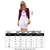 Coolmee Women Hollowed Cropped Cardigan Sweaters Crew Neck Button Down Open Front Knit Bolero Shrugs - 4 of 4