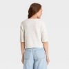 Women's Elbow Sleeve Cozy Knit Crewneck Pullover Sweater - Universal Thread™ - 2 of 3