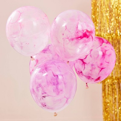 Paint Filled Balloons Pink
