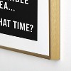 EnvyArt Thats A Horrible Idea Metal Framed Art Print - Deny Designs - 3 of 3