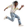 Campus Sutra Men Men's EcoLiva Multicolour Artistic Botanical Shirt - 3 of 4