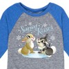 Boys' - Disney - Christmas - Snowy Bunny Kisses Raglan Graphic T-Shirt - 2 of 3