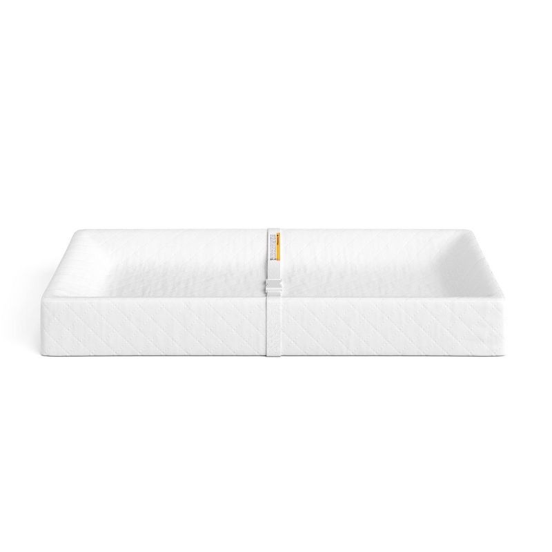 Storkcraft Nest 4 Sided Contoured Changing Pad - White, 4 of 8