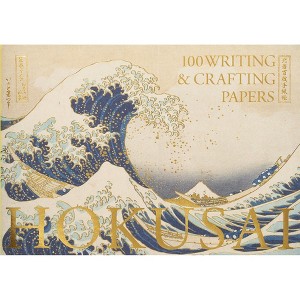 Hokusai 100 Writing & Crafting Papers - (Pie 100 Writing & Crafting Papers) by  Pie International (Paperback) - 1 of 1