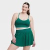 Women's Seamless Light Support Tipped Longline Sports Bra - All In Motion™ - 3 of 4
