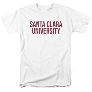Men's Santa Clara University Official Stacked T-Shirt - 1 of 4