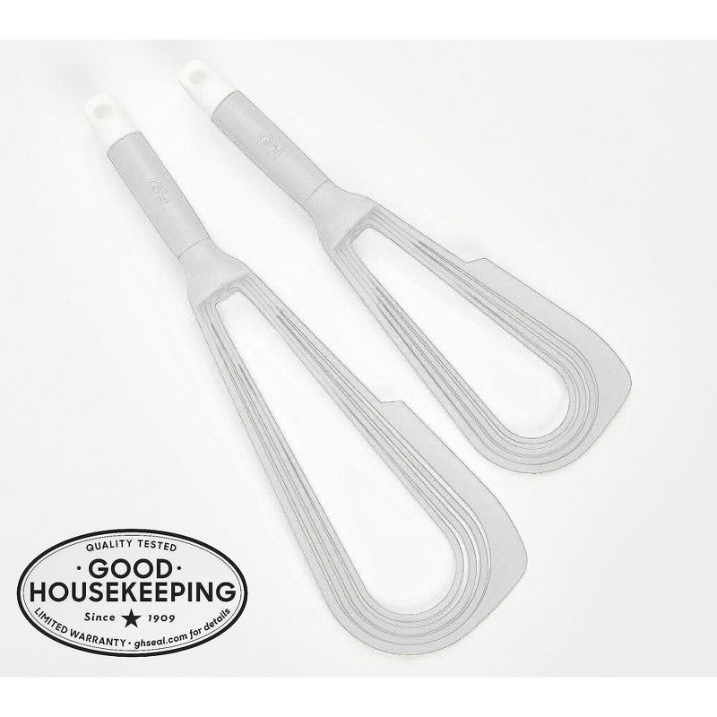Good Housekeeping Set of 2 Foldable Whisks Refurbished, 1 of 4