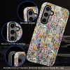 BONGEEK Case Compatible with Samsung Galaxy S24 FE,Scratch Resistant Hybrid 2-Layer Hard Shell Bright Phone Case, Bloom Floral Halloween - 3 of 4