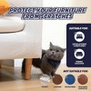 Panther Armor Anti Scratch Furniture Protectors, Cat Claw Shield -Matte 2 Rolls- Each 4 inch x 20 ft - 3 of 4