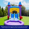 Herokiddo 14'x18' Jelly Bean Castle Commercial Grade Bounce House with Dual Slide, Detachable Pool, and Basketball Hoop. - 4 of 4