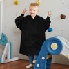 Catalonia Wearable Blanket Hoodie for Kids, Fleece Snuggy Sweatshirt Pullover, 4-12 Years Kids, Gift for Boys Girls, Christmas Gift Ideas - 3 of 4