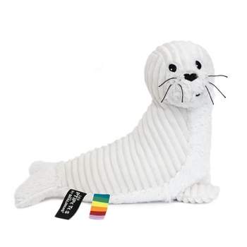 TriAction Toys Les Deglingos Originals Plush Animal | White Seal