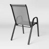 Sling Stacking Patio Chair - Room Essentials™
 - image 4 of 4