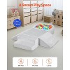 Angel Sar 5 Piece Foam Climbing Set with Ball Pit for Toddlers, Soft Play Gym with Removable Covers & Non-Slip Base, Multi-Activity Learning Toy - 4 of 4