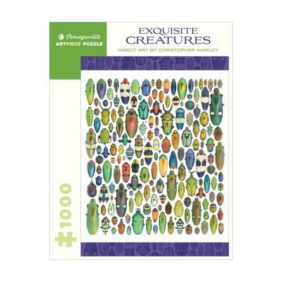 Pomegranate Christopher Marley: Exquisite Creatures Insect Art Jigsaw Puzzle - 1000pc