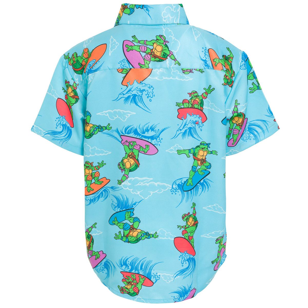 Teenage Mutant Ninja Turtles Hawaiian Button Down Dress Shirt Toddler - thumbnail 10