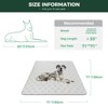 FXW Washable Pee Pads for Dogs, Puppy Pads with Super Absorbent, 1 Pack - 2 of 4