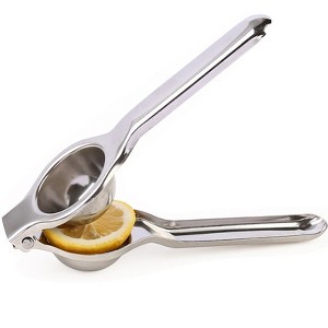 CAPPSLEE Manual Stainless Steel Citrus Juicer Press, Handheld Lemon & Lime Squeezer for Quick Juice Extraction, Durable Kitchen Tool - 1 of 2