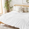 Inhand Flannel Throw Blanket, 50”x60” Super Soft Fuzzy Blanket for Couch Sofa Bed Office, Cozy Plush Lightweight Blanket Throw Size - 3 of 4