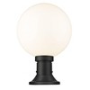 Z-Lite Laurent 1 - Light Lantern in  Black - 4 of 4
