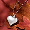 Ross-Simons Italian Sterling Silver Heart Necklace Size 18 - 3 of 4