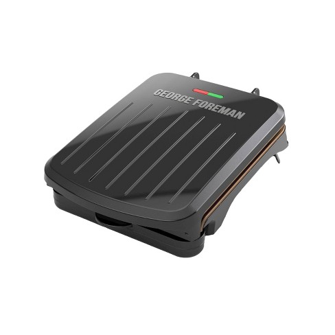 George Foreman 2 Serving Classic Plate Electric Grill & Panini Press - Black - GRS040BZ - image 1 of 4