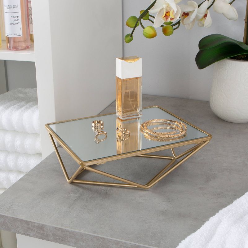 Bathroom Vanity Mirrors Gold - Home Details, 5 of 6